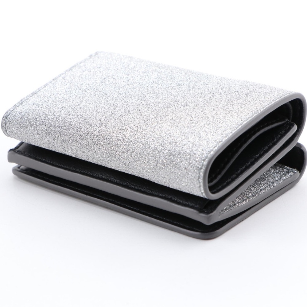 Balenciaga Everyday Mini Trifold Glitter Wallet - Picture 5 of 16
